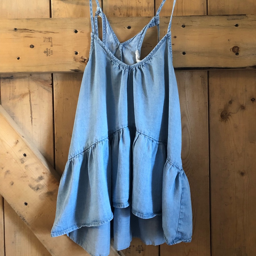 Denim tank